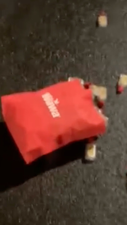 A WAWA Bag Full of Empty Fireball bottles. Someone had a party.#fireball #parkinglotmaintenance