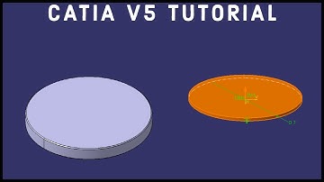 CATIA V5 Tutorial #2 | Disc | Beginner