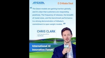 Chris Clark, Chief Operating Officer, OpenRouter, sharing at #Apsara2025