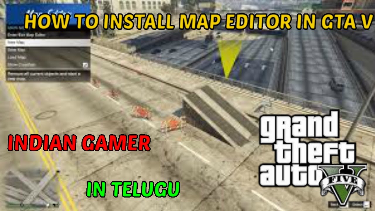 How to Install Map Editor 2.13 in GTA 5 Explained in Telugu - YouTube