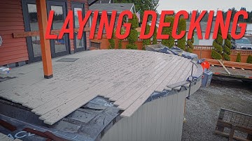 Build Update: Finally Laying Decking || Dr Decks