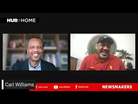 Newsmakers Corner With Carl Williams Father Heisman Trophy Winner Caleb Williams