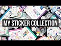 My Entire Planner Sticker Collection!