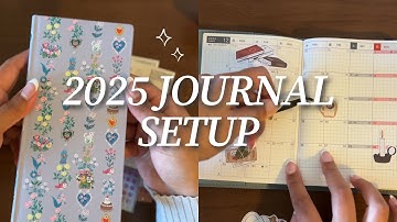 Setting Up My 2025 Journals