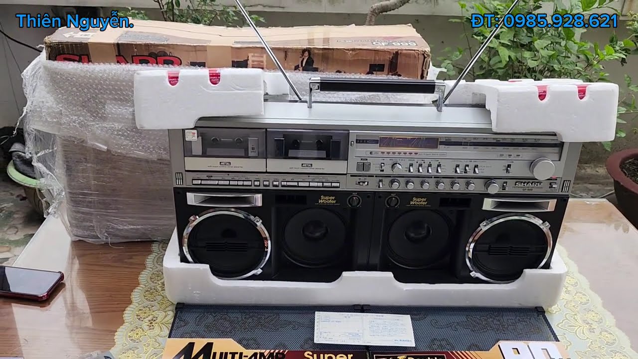 SHARP GF-999 NGUYÊN THÙNG XỐP TỒN GẦN 50 NĂM 