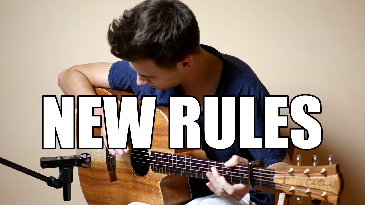Dua Lipa - New Rules - Kuba Jurczak - Fingerstyle Guitar Cover