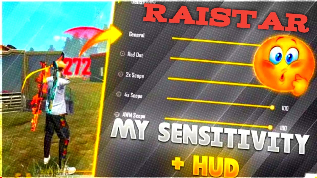 Raistar Hud Code raistar sensitivity and custom hud || A KHAN - YouTube