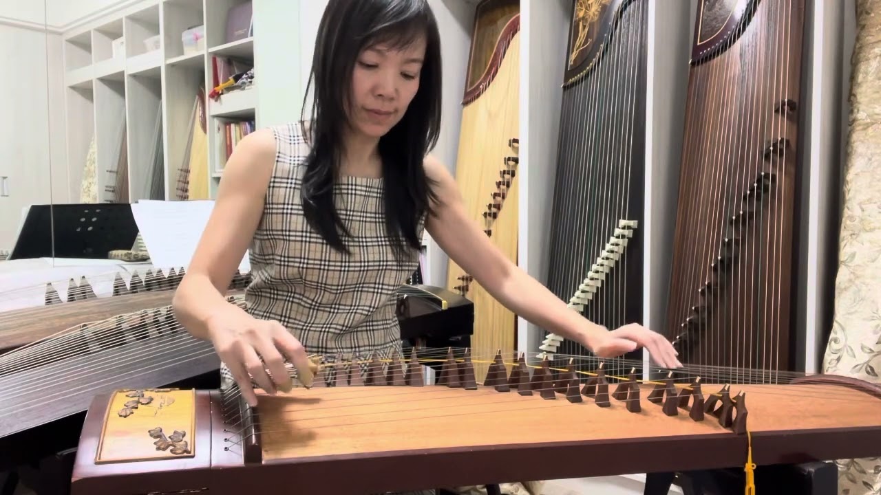 2803❣️5尺 中国琴 箏 16弦 南進宮箏之藝版本16