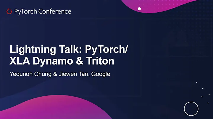 Lightning Talk: Large-Scale Distributed Training with Dynamo and... - Yeounoh Chung & Jiewen Tan
