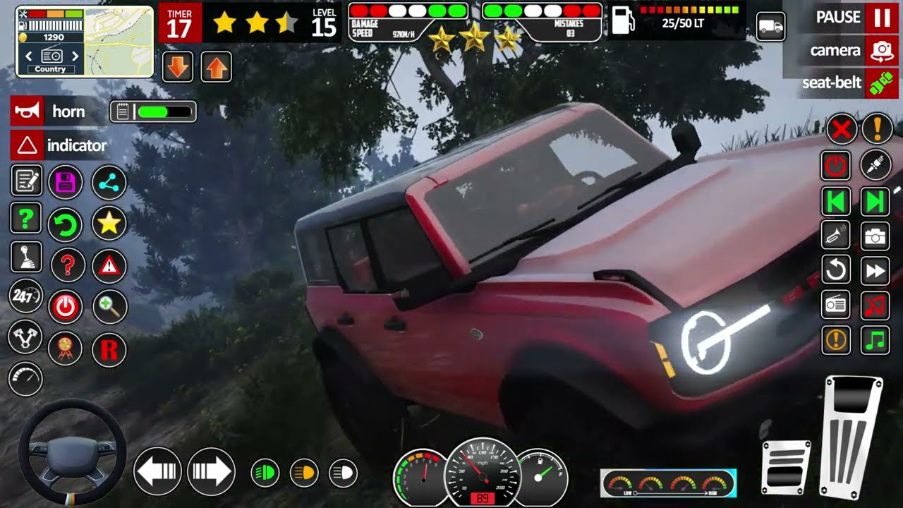 Hill Jeep Driving: Jeep Games
