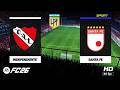 Independiente vs Santa Fe - Liga Profesional Apertura | PC [HD60] FC 26 - Tactical