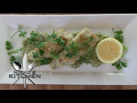 GRILLED FISH with PESTO - Nicko's Kitchen