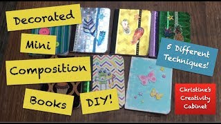 Mini Composition Books