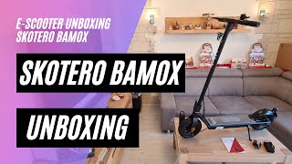 🛴 Skotero Bamox 🎁 Unboxing (36V, 7,8AH, 350W, 100kg Zuladung)