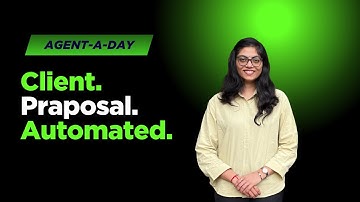 Client Proposal AI Agent: From 8 Hours to 10 Minutes | 90 Days of AI Agents