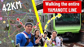 Walking the ENTIRE Yamanote line for the 2025 Yamathon!