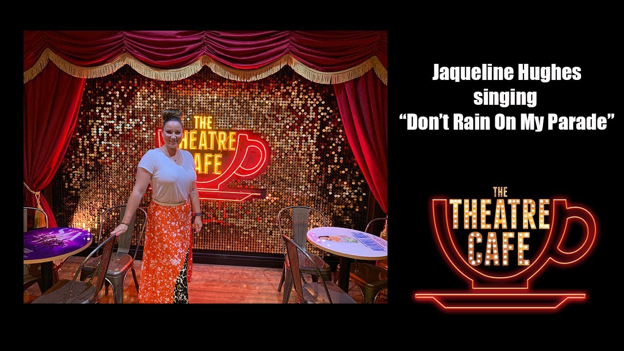 West End star Jacqueline Hughes singing "Don't Rain on My Parade" at The Theatre Café