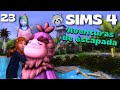 Aventuras de escapada 🦝🛶🧚 23 | Los Sims 4 (español)