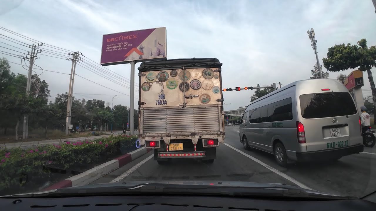 Từ DT746 về vòng xoay Tân Hiệp về Đường Nguyễn Văn Linh ra DT741 Bình Dương cũ