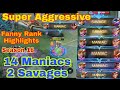 Super aggressive fanny    rank highlights  fanny 3rd montage  mobile legends 2020  season 18