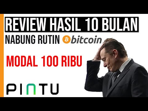 Hasil 10 Bulan Nabung Rutin Bitcoin Modal Rp 100 Ribu di Aplikasi Pintu Crypto