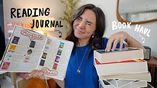 READING VLOG ⭐️ | book haul & starting a reading journal!