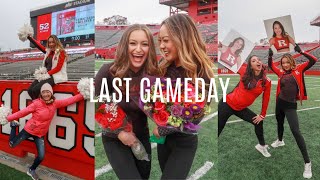 my last football gameday | rutgers university dance team