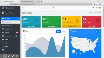 AdminLTE3 and Angular 10 Integration with Routing Practical Example
