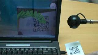 QR Code AR Demo ( Augmented Reality ) - QuickMark