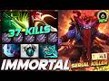 [7.41] RIKI STEALTH OWNAGE 37 Frags - Dota 2 Pro Gameplay [Watch &amp; Learn]