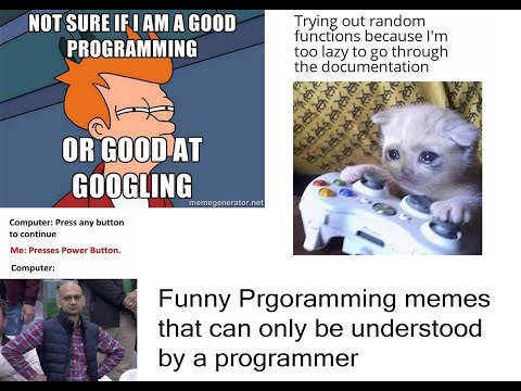 Programming memes that can only be understood by a programmer #1 || My Life A Bug ||