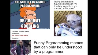 Programming memes that can only be understood by a programmer #1 || My Life A Bug ||