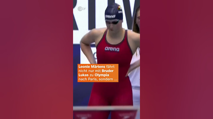 Die Deutsche sichert sich ihr erstes Olympia-Ticket über 400-Meter-Freistil | sportstudio | #shorts