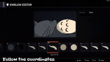 Black ops 3: TOTORO Emblem Tutorial