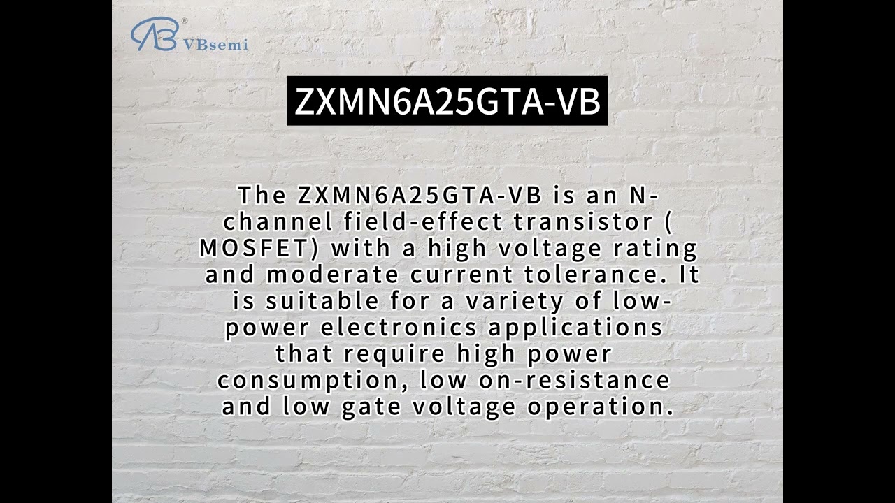 ZXMN6A25GTA-VB an N-channel SOT223 package MOS tube