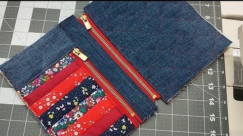 Scrap Fabric Sewing Projects | Patchwork Idea for Leftover Fabrics