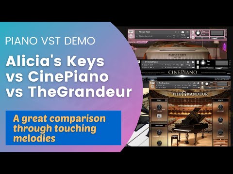 ?Amazing Piano VST Comparison: Alicia