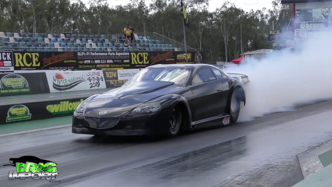 PB 7.15 @ 186 MPH - BEN GRAHAM - 13B MAZDA RX8 - 10/02/2019 - YouTube