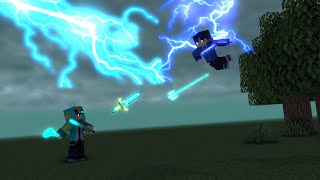 'Born a Rockstar' Storm vs LightningAidenJT minecraft animation