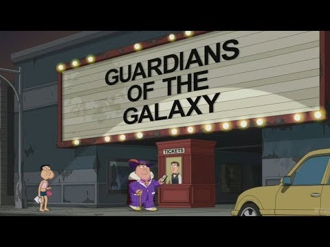 Family Guy   Peter Goes To Guardians Of The Galaxy