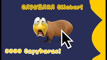 Noob to pro in capybara clicker!!!