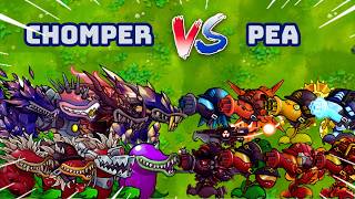 PvZ1 Fusion 3.5 Challenges!!! Team CHOMPER Vs Team PEA FANMADE Who Will Win???
