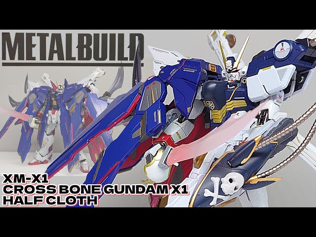 METAL BUILD] Metal Build Crossbone Gundam X1 Half Cross