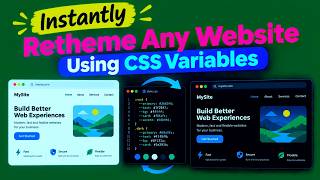 Instantly Retheme Any Website Using CSS Variables
