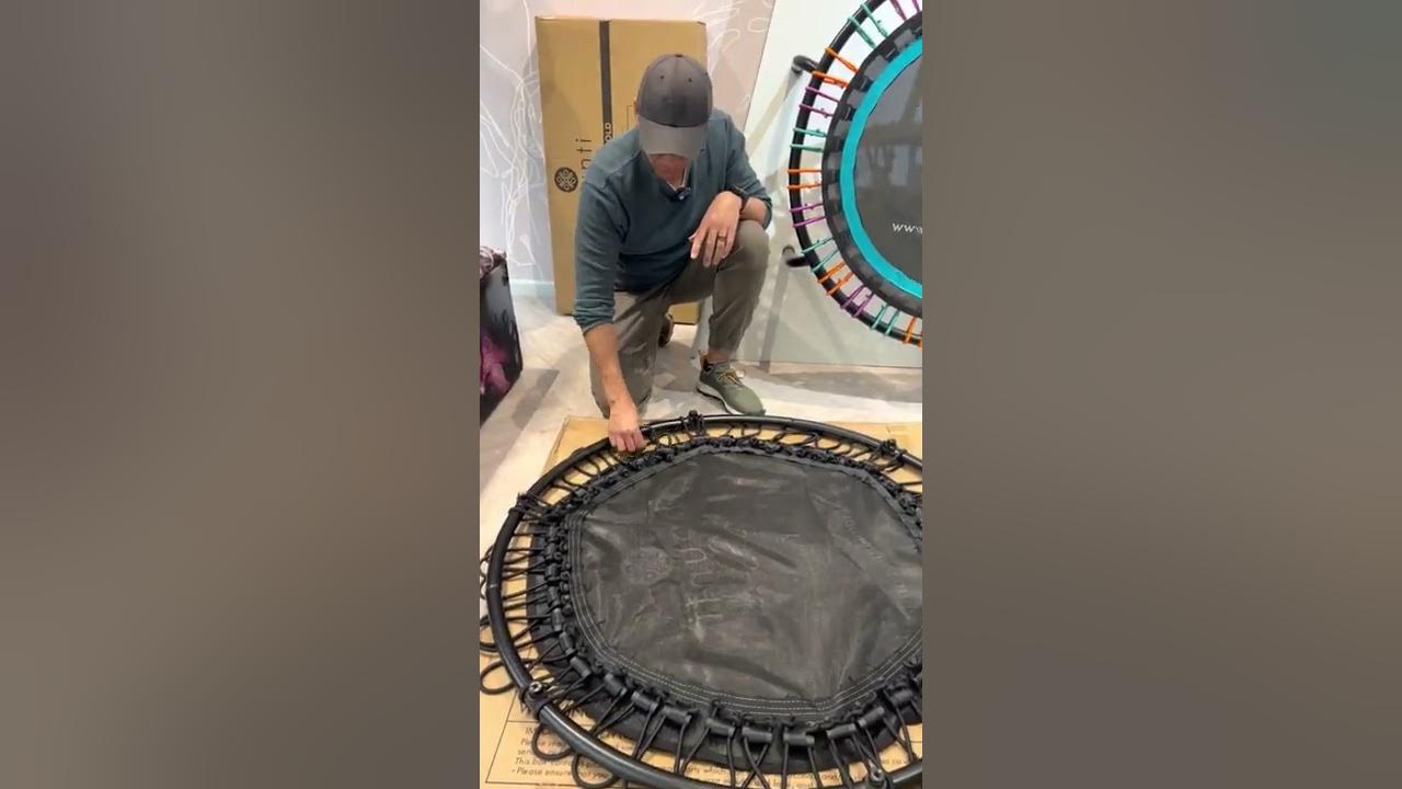 How to change your Deluxe/Pro Rebounder Mat YouTube