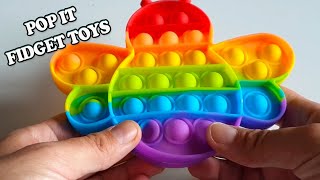 FIDGET TOY antistress e POP IT satisfying sound - ASMR