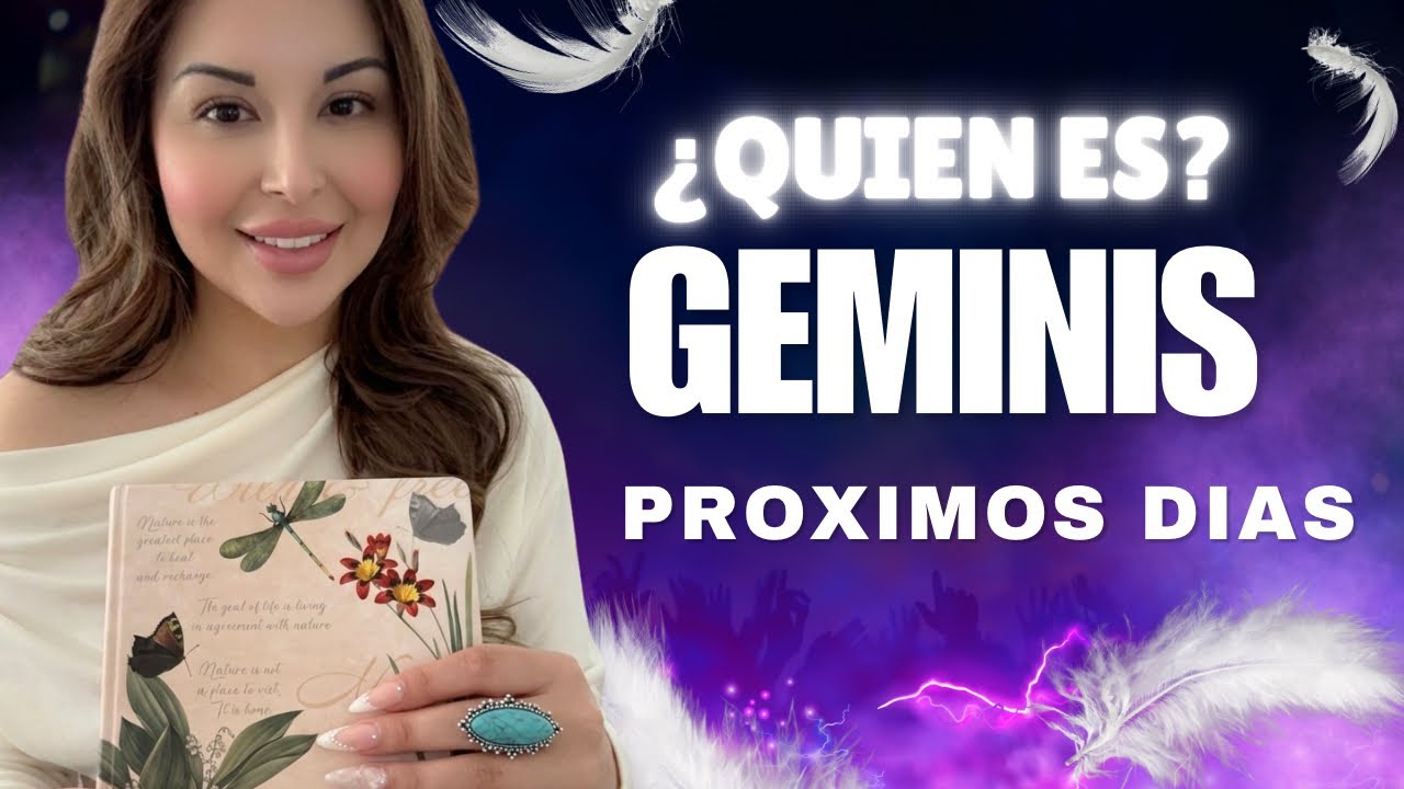GÉMINIS ♊️ ¡MIRA ESTO! Alguien del pasado aparece en este mensaje