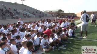 Second Annual Aaron Glenn Camp Day One