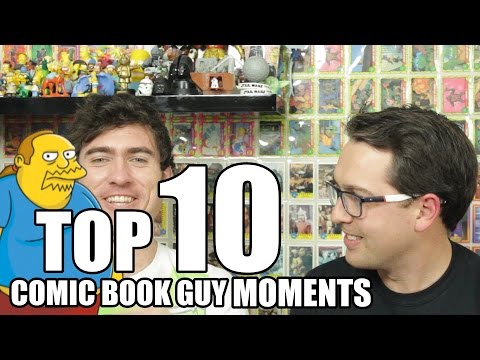 Top 10 Comic Book Guy Moments // Four Finger Discount