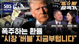 ‘검은 금요일’ 폭주한 환율…"내년 트럼프 경제 ‘2차 충격’ 옵니다” ft. 김학균 신영증권 리서치센터장 | SBS 경제탈곡기